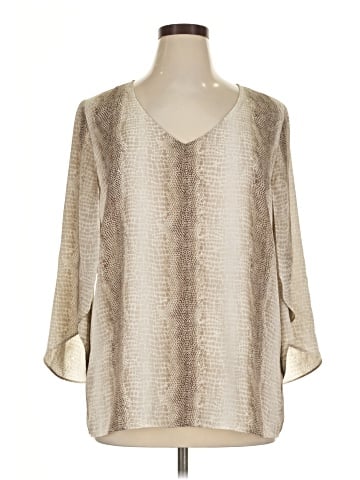 Relativity 3/4 Sleeve Blouse (view 1)