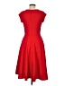 ModCloth Solid Red Cocktail Dress Size M - photo 2