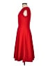 ModCloth Solid Red Cocktail Dress Size M - photo 5