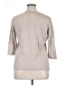 Foxcroft 100% Linen Tan 3/4 Sleeve Button-Down Shirt Size XL - photo 2
