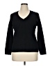 Charter Club Black Pullover Sweater Size XL - photo 1
