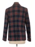 Boden 100% Polyester Plaid Blue Blazer Size 10 - photo 2