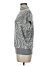 Cynthia Rowley Paisley Gray Sweater Vest Size M - photo 5