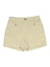 Ann Taylor LOFT Solid Tan Khaki Shorts Size 0 - photo 1