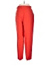 Escada by Margaretha Ley 100% Wool Solid Red Wool Pants Size EU 40 / US 10 - photo 2