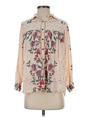 Nostalgia Long Sleeve Blouse (view 1)