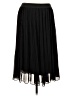 Torrid 100% Polyester Solid Black Formal Skirt Size Lg Plus (0) - photo 1