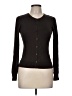 Halogen 100% Cotton Brown Black Cardigan Size M - photo 1