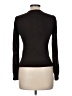Halogen 100% Cotton Brown Black Cardigan Size M - photo 2