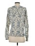 Wildfox 100% Viscose Paisley Blue Pullover Sweater Size XS - photo 2