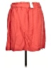 Ann Taylor LOFT Solid Red Casual Skirt Size L - photo 2