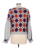 Topshop 100% Acrylic Argyle Gray Pullover Sweater Size 8 - photo 2