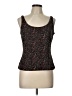 Alex Evenings Black Sleeveless Top Size L - photo 1