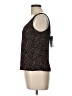 Alex Evenings Black Sleeveless Top Size L - photo 5