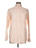Old Navy 100% Cotton Color Block Orange Long Sleeve Button-Down Shirt Size L - photo 1