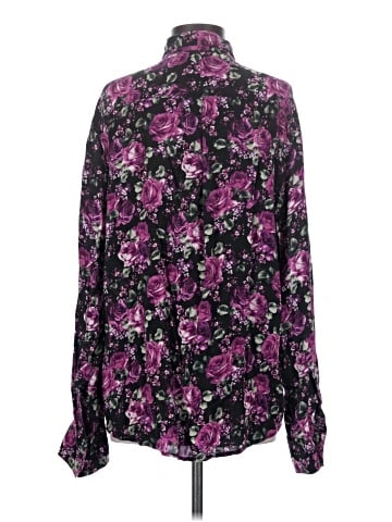 American Apparel Long Sleeve Blouse (view 2)