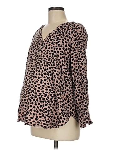 Ingrid + Isabel Long Sleeve Henley (view 1)