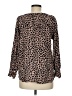 Ingrid + Isabel Brown Long Sleeve Henley Size M - photo 2