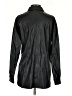 Max Studio 100% Polyurethane Black Raincoat Size S - photo 2