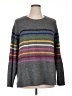 Woolovers 100% Lambswool Stripes Gray Wool Pullover Sweater Size XL - photo 1