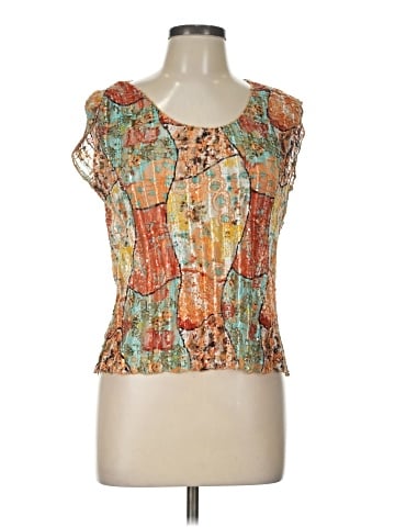 Alberto Makali Short Sleeve Blouse (view 1)