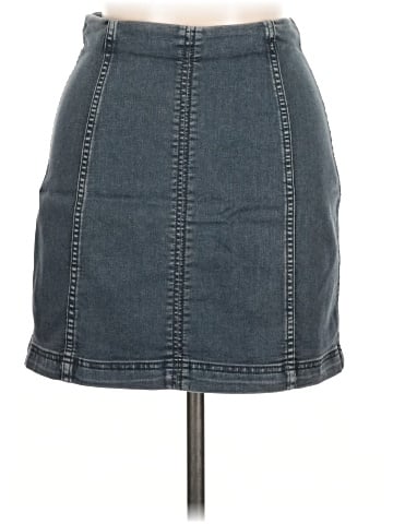 Free People Denim Skirt (view 1)