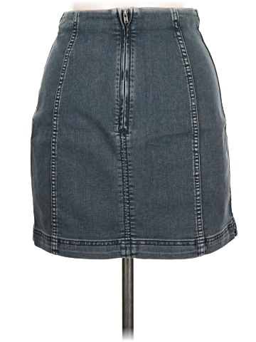 Free People Denim Skirt (view 2)