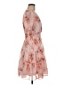 Taylor 100% Polyester Floral Pink Cocktail Dress Size 8 - photo 4