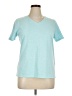Talbots Outlet Teal Short Sleeve Top Size XL - photo 1