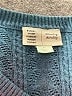 Saturday Sunday Teal Pullover Sweater Size XS - photo 7