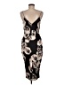 ASOS Floral Black Cocktail Dress Size 6 - photo 2