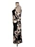 ASOS Floral Black Cocktail Dress Size 6 - photo 5