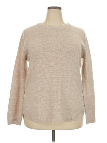 Pink Clover Pullover Sweater (view 1)