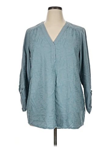 Soft Surroundings 3/4 Sleeve Blouse (view 1)