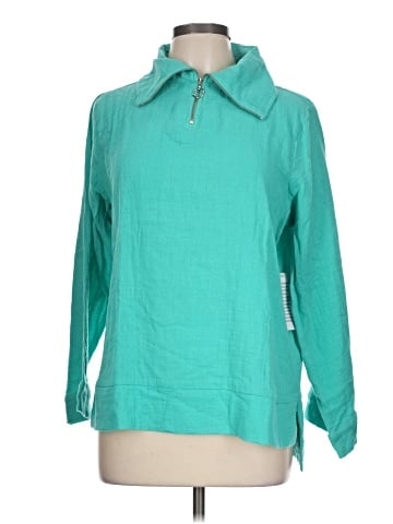 Jessica London Long Sleeve Polo (view 1)