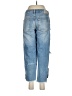 Zara Basic 100% Cotton Color Block Blue Jeans Size 6 - photo 2