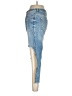 Zara Basic 100% Cotton Color Block Blue Jeans Size 6 - photo 5