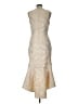 Belle Badgley Mischka Tan Cocktail Dress Size 10 - photo 2