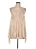 Mystree 100% Rayon Tan Sleeveless Blouse Size L - photo 1