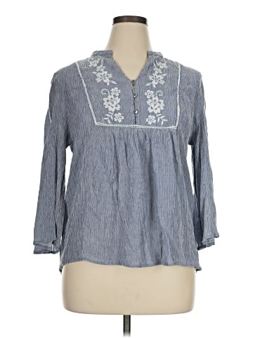 Tommy Hilfiger 3/4 Sleeve Blouse (view 1)