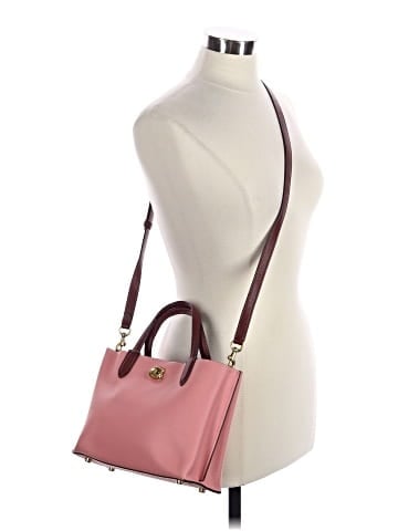 Coach Leather Satchel (view 2)