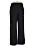 St. John Chevron-herringbone Black Dress Pants Size L - photo 1