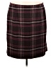 Talbots Plaid Burgundy Purple Wool Skirt Size 22 - photo 1