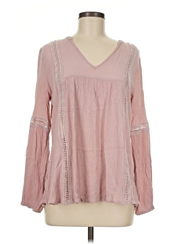 Charlotte Russe Long Sleeve Blouse (view 1)
