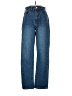 Just Fab 100% Cotton Stars Blue Jeans Size 24 waist - photo 1