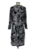 New Directions Paisley Black Casual Dress Size S - photo 2