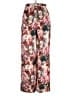 PrettyLittleThing 100% Polyester Floral Red Casual Pants Size 10 - photo 2