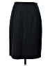 J.Crew 100% Wool Solid Black Wool Skirt Size 2 - photo 1