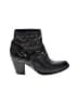 Stuart Weitzman 100% Leather Black Ankle Boots Size 8 1/2 - photo 1