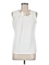 Ivanka Trump Ivory Sleeveless Blouse Size M - photo 1